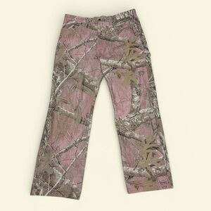 GUESS x RealTree Carpenter Pink Camouflage Pants